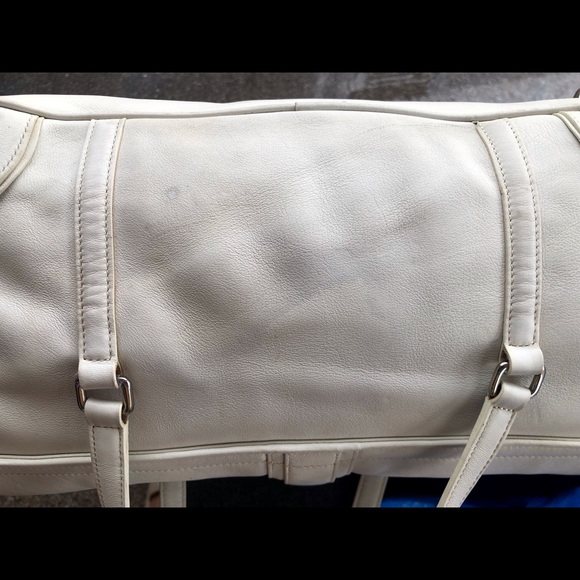 ❌SOLD❌  Coach Hampton Satchel Leather Bag. - Picture 6 of 16